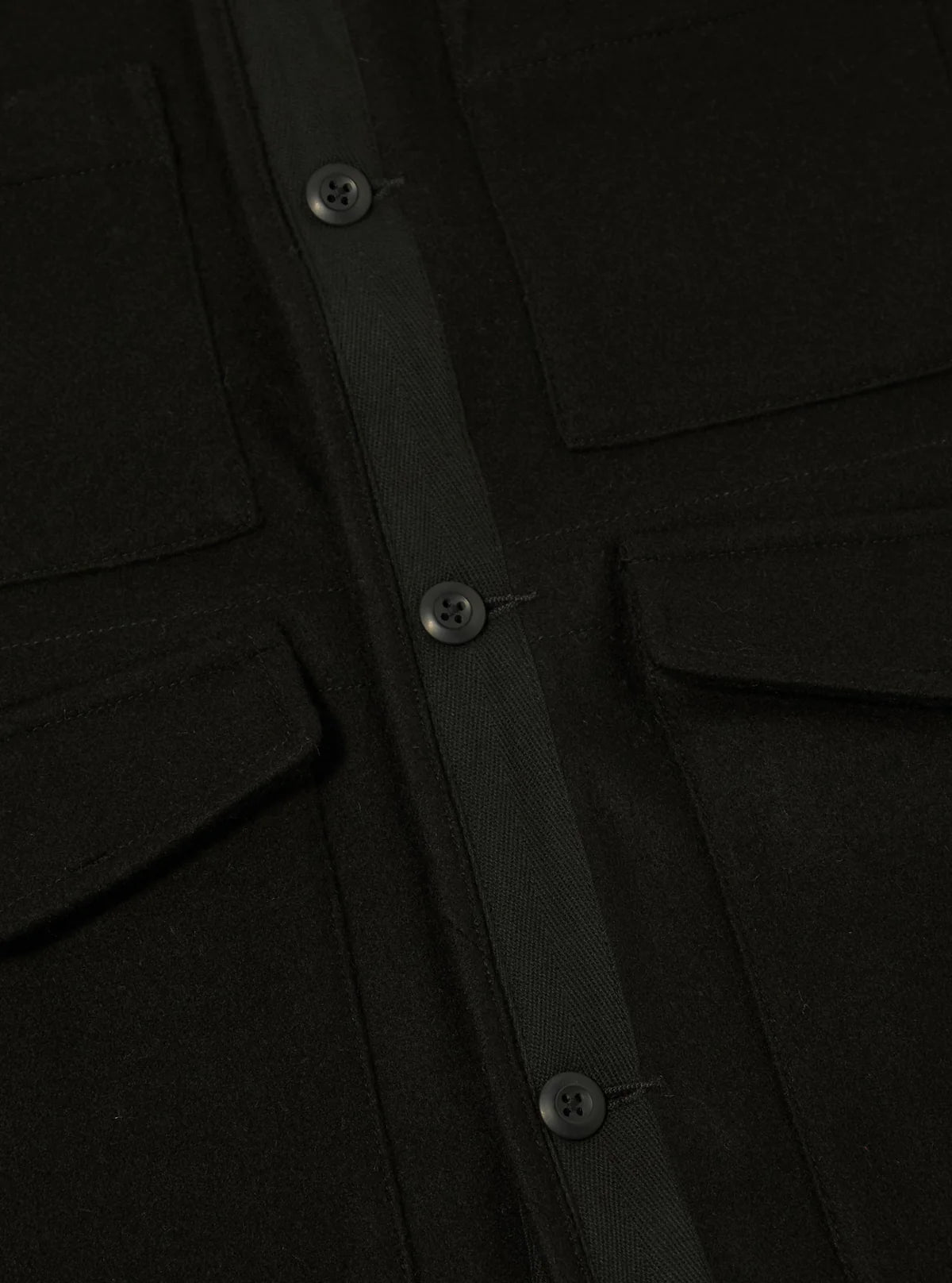 Universal Works 4 Pocket Gilet Mombray Black