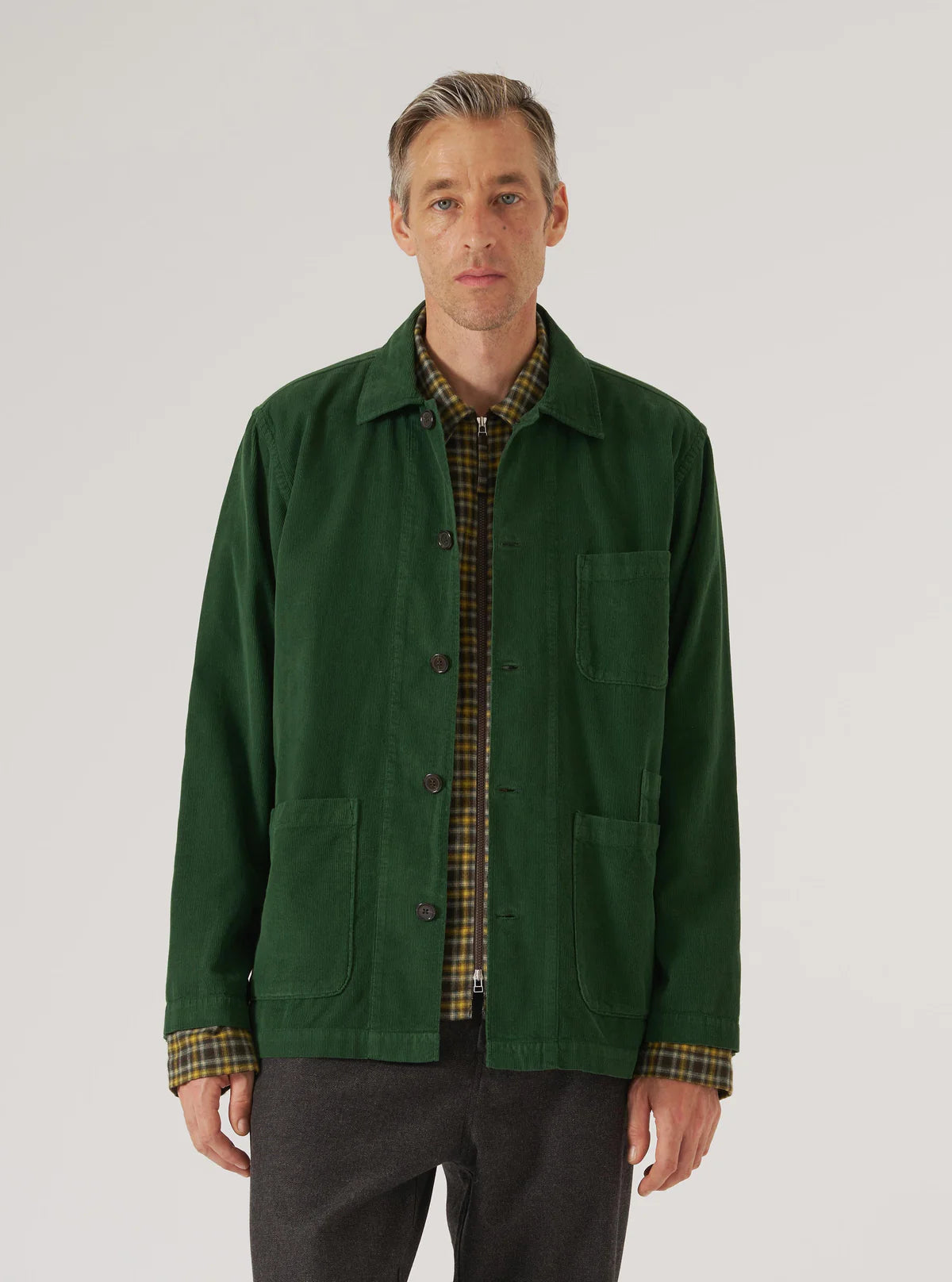 Universal Works Backers Overshirt Khaki