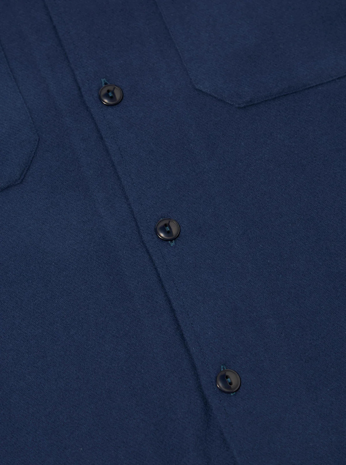 Universal Works Alaska Cotton Utility Shirt Navy