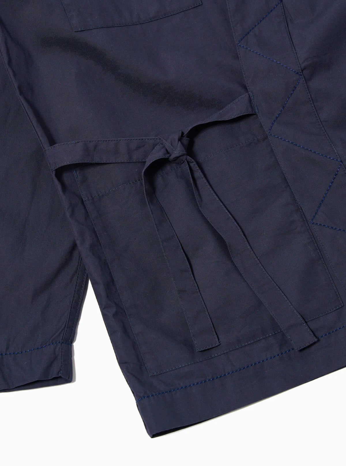 Universal Works Osaka Work Jacket Peached Poplin Navy