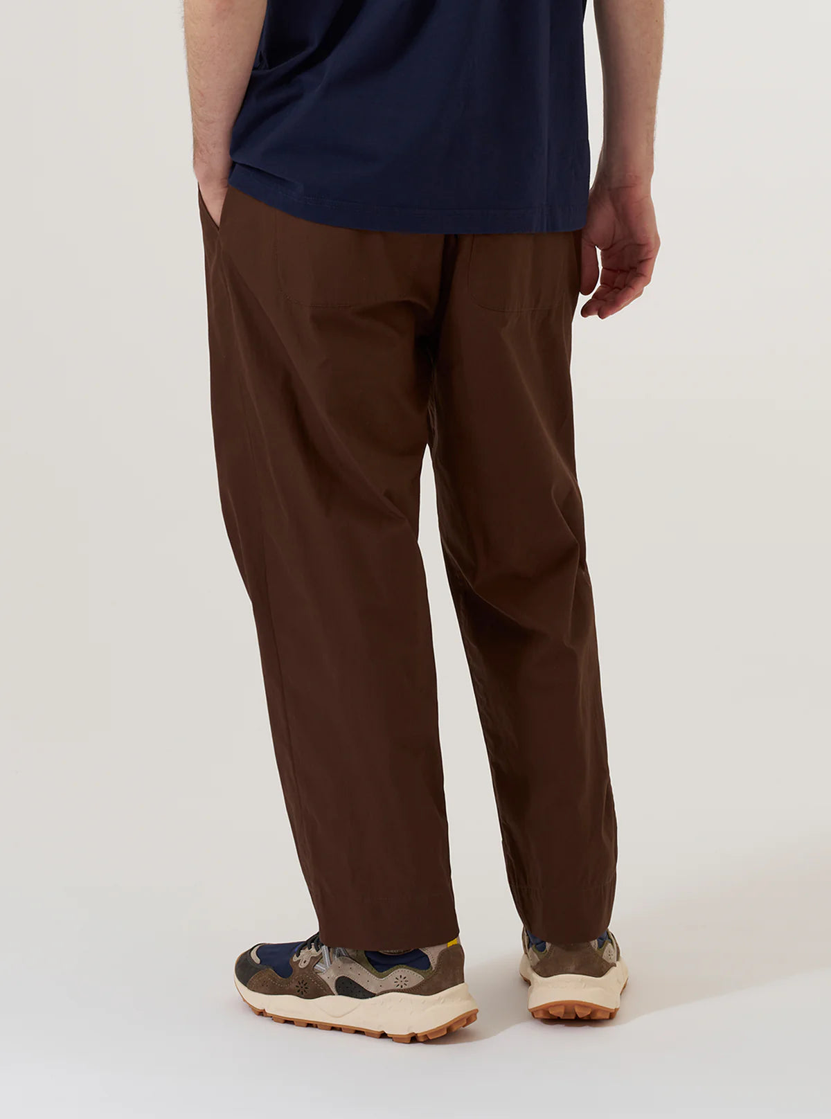 Universal Works Judo Pant Peached Poplin Brown