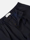 Universal Works Pleated Track Pant Tropical Suiting Navy
