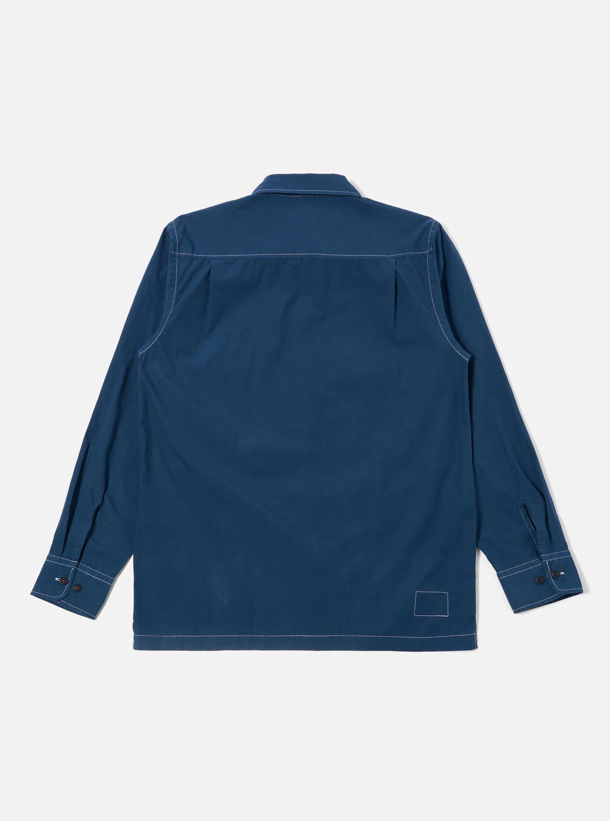 Universal Works CPO Shirt Organic Fine Poplin Navy