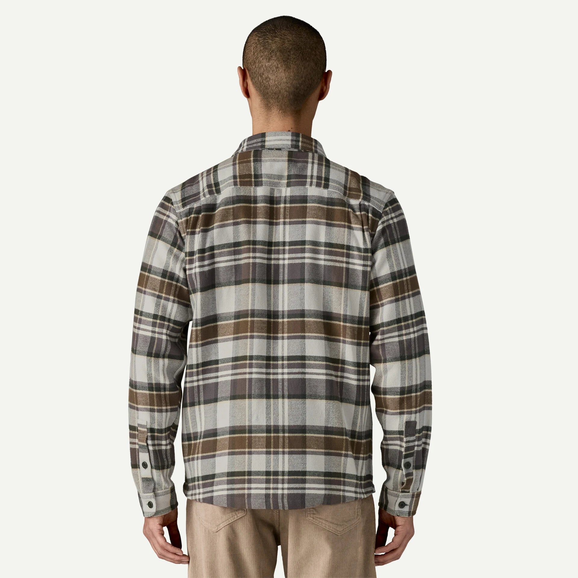 Patagonia Fjord Flannel Shirt Salt Grey