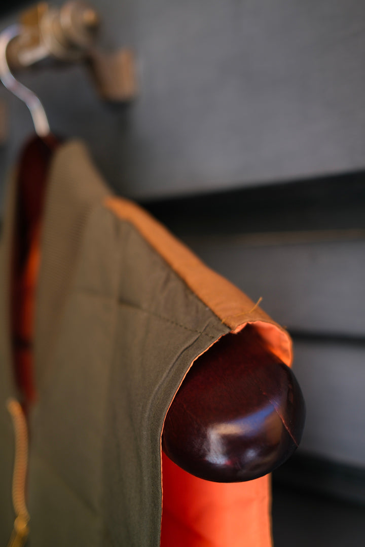 Chesapeake's Down Vest Seattle Hbt Waxed Colorblock
