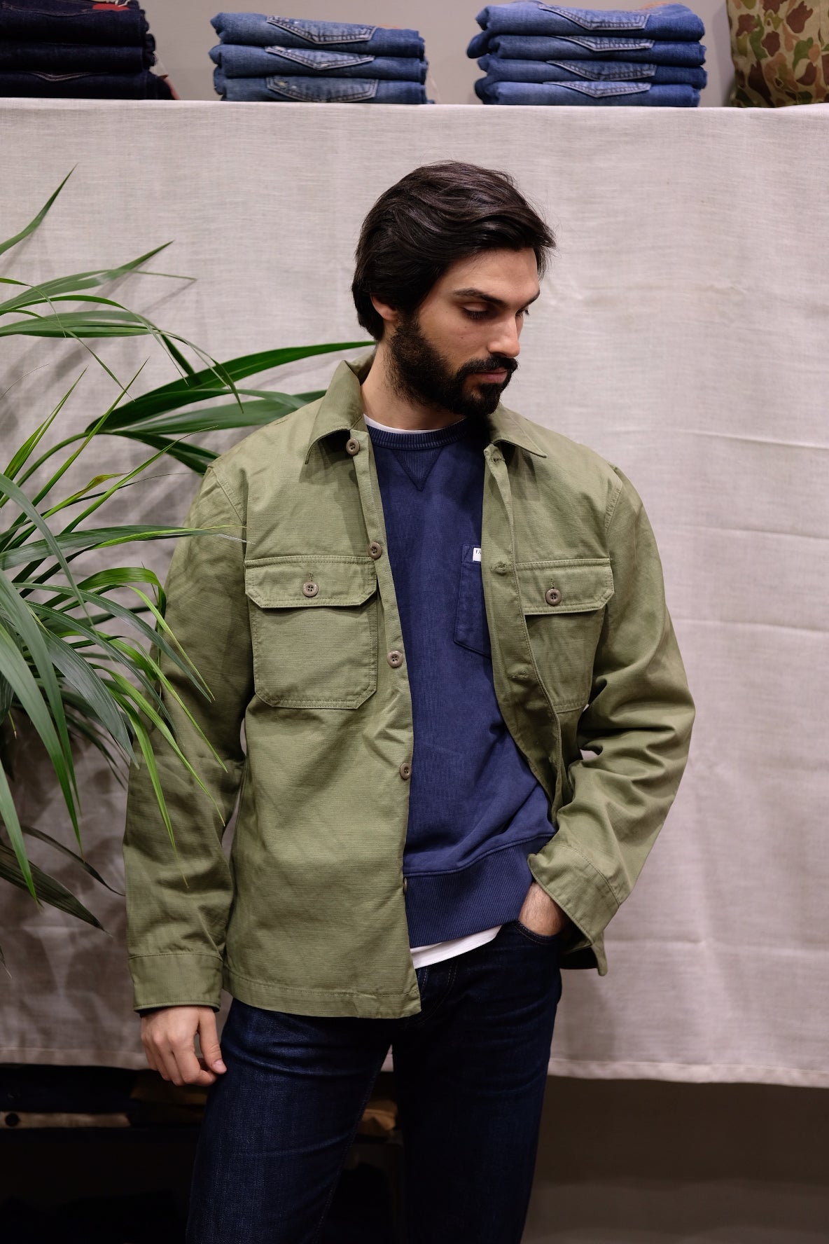 Tela Genova Overshirt Greto