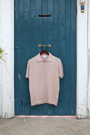 Gaffi & Co. Polo Bottoni Lino/Cotone Sabbia NO RESO