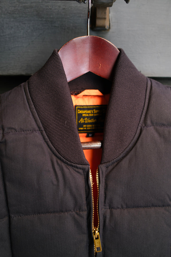 Chesapeake's Down Jacket Lumberjack Hbt Dark Navy