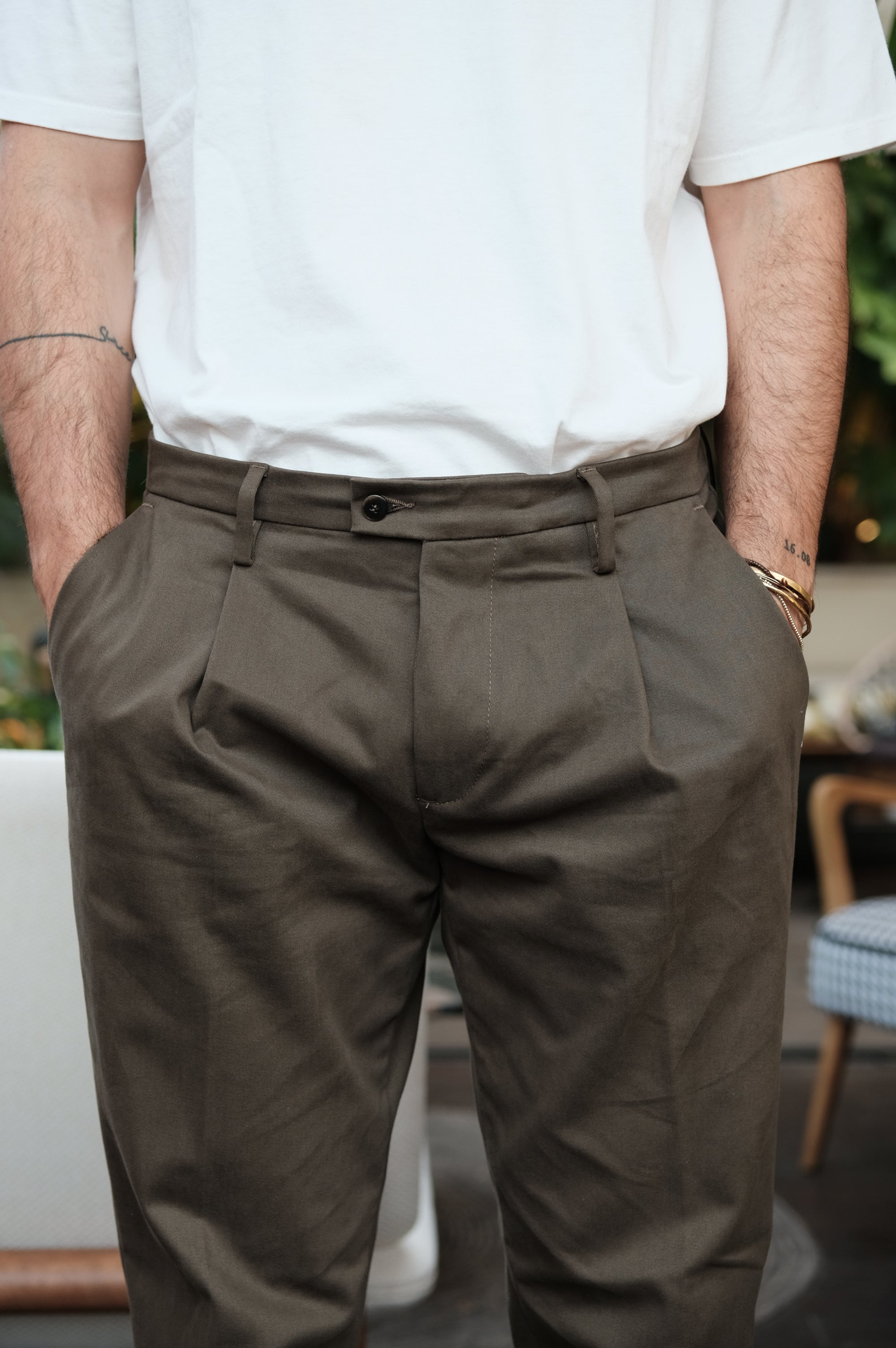 Gaffi & Co. Pantalone Dante 7904 Muschio