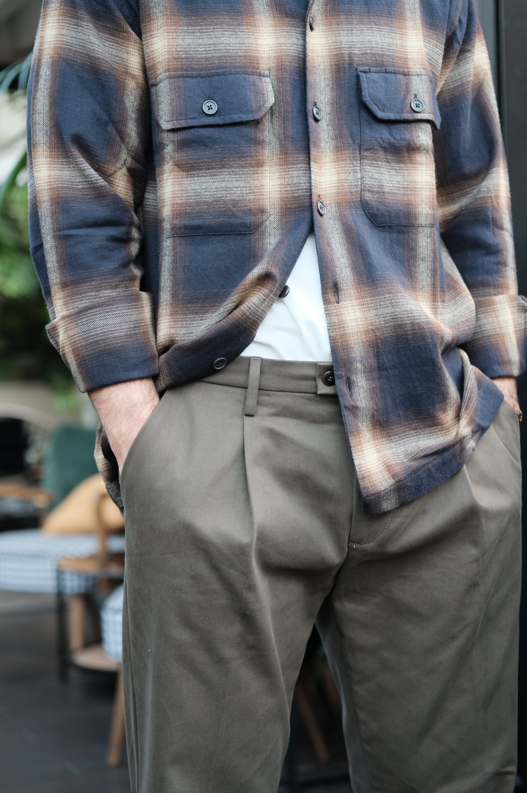 Gaffi & Co. Pantalone Dante 7904 Muschio