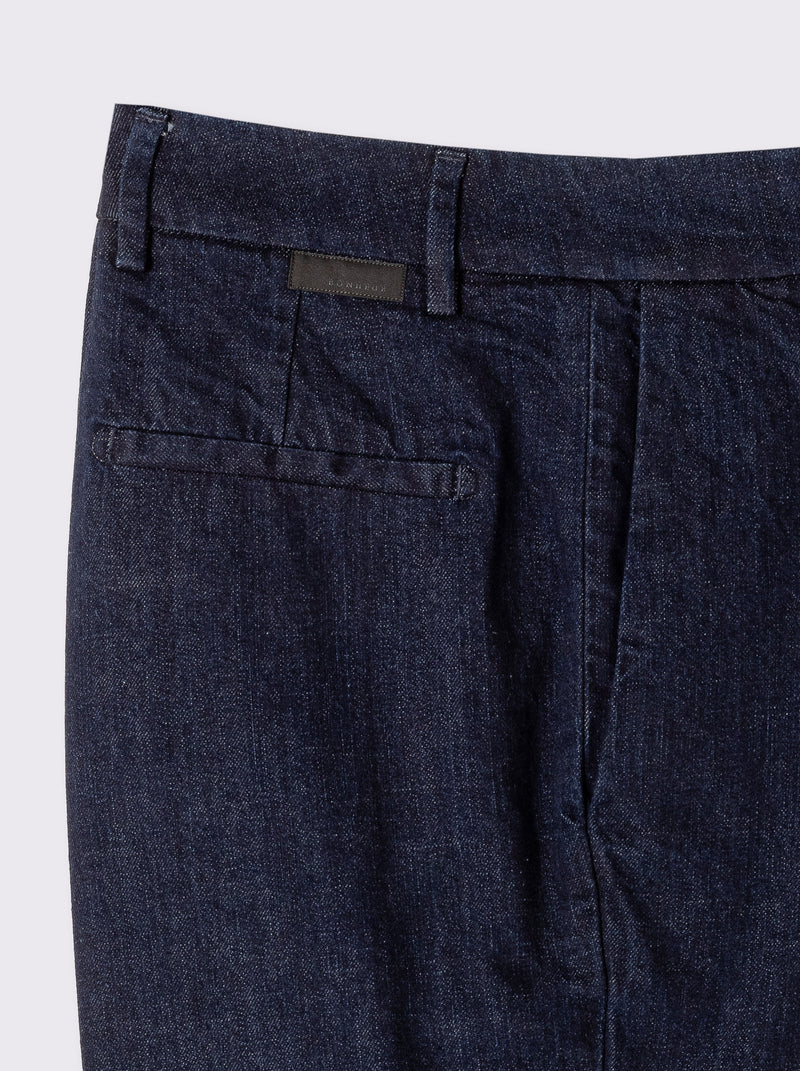 Bonheur Pantalone Over Chiba Wash L.0. Denim