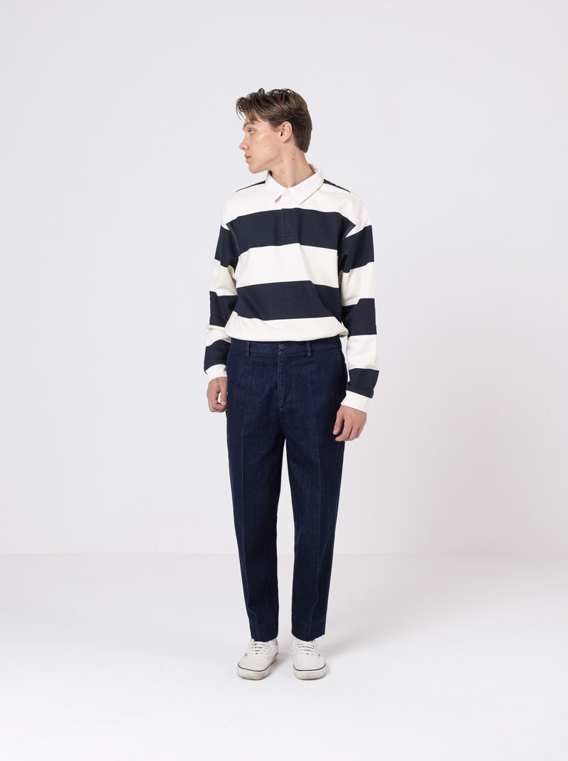 Bonheur Pantalone Over Chiba Wash L.0. Denim
