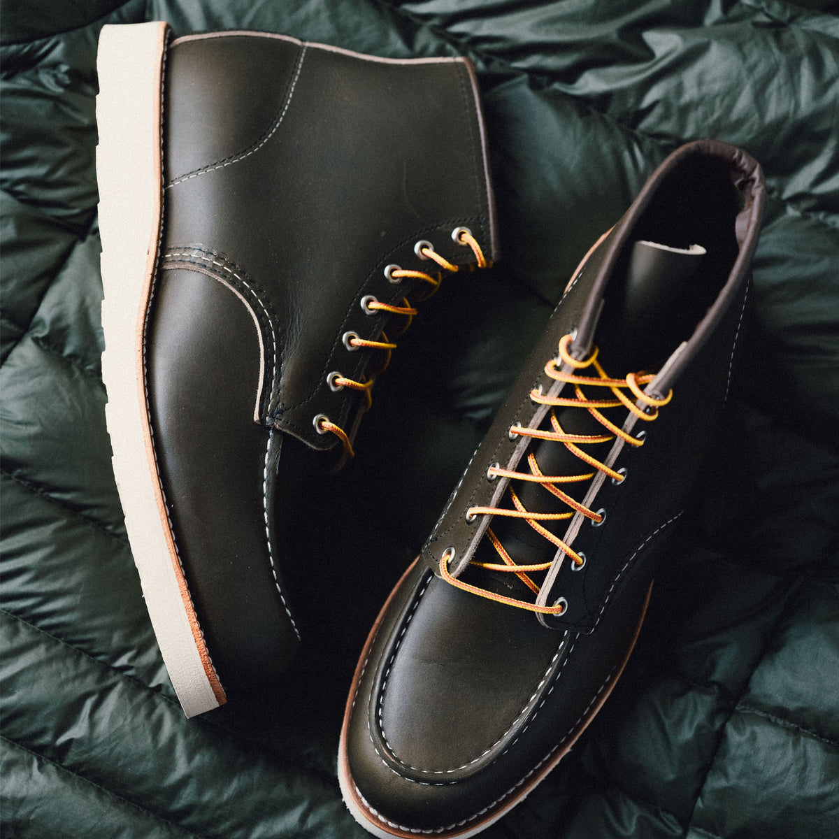 Red Wing Moc Toe Kangatan Portage Green 8180