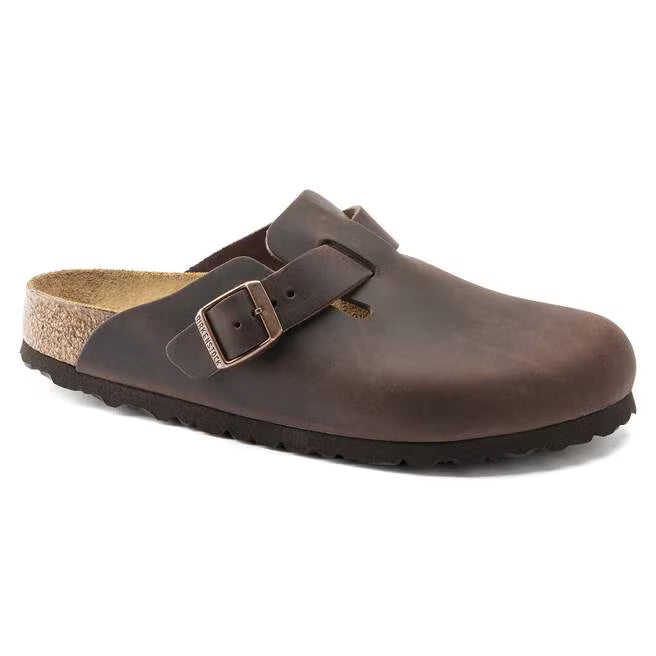 Birkenstock Boston BS Oiled Leather Habana