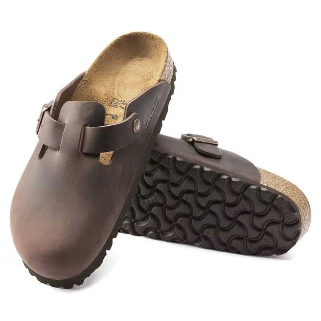Birkenstock Boston BS Oiled Leather Habana