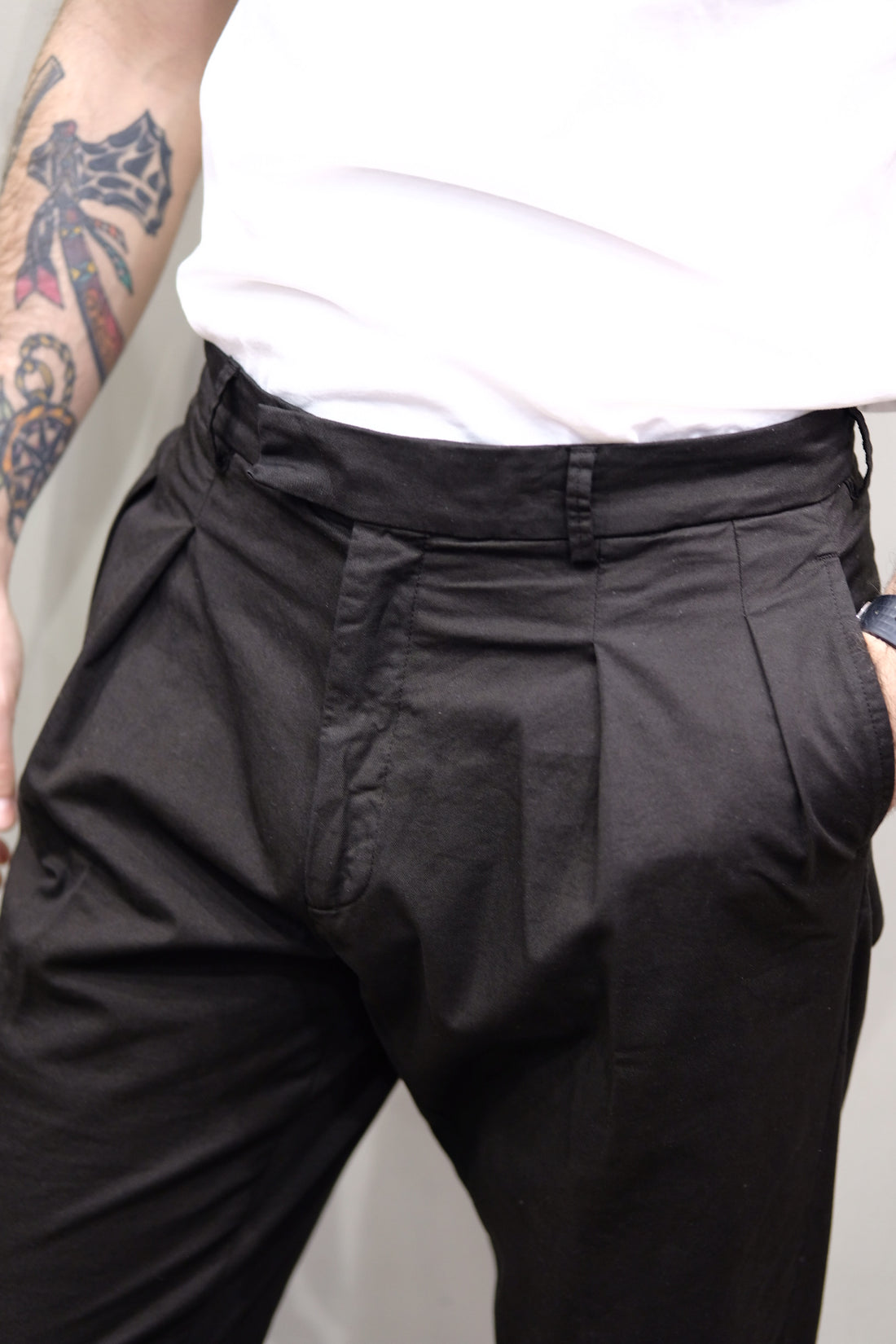 Gaffi & Co. Pantalone Bruce Nero