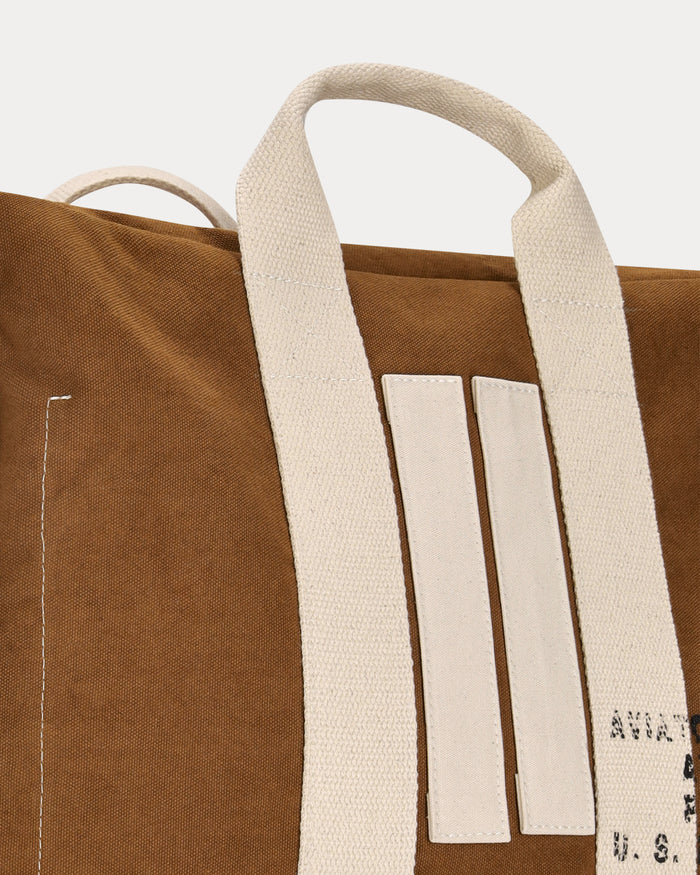 Fortela Aviator Herringbone Bag Camel
