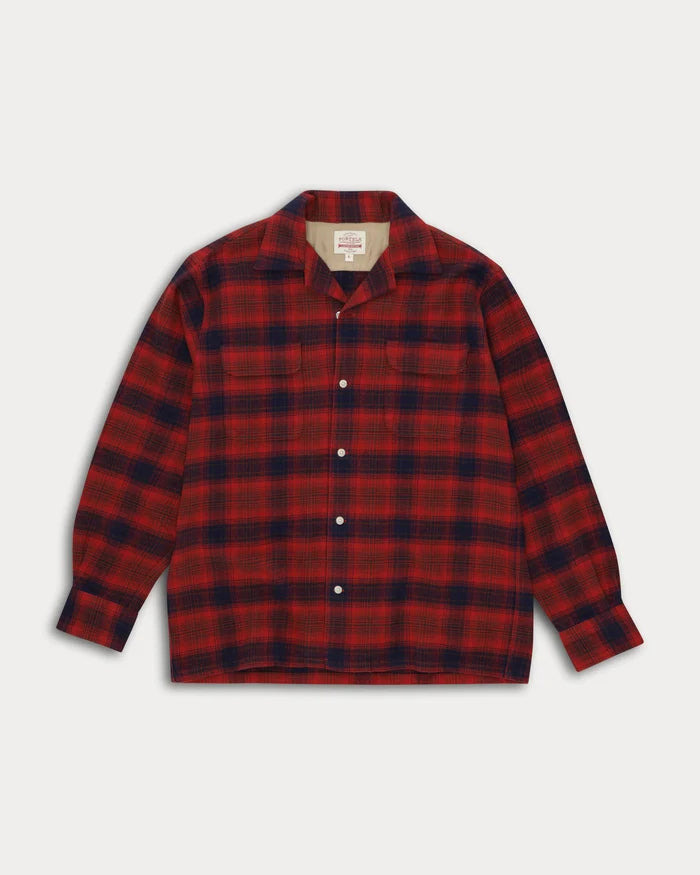 Fortela Baker Shirt Bowling Red