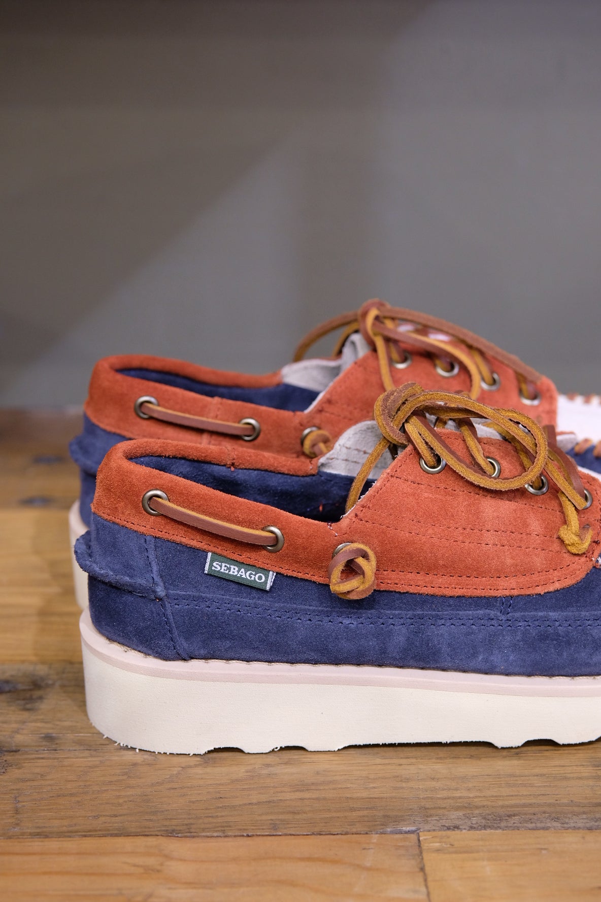 Sebago Keuka Blue Dk/Denim/Brandy