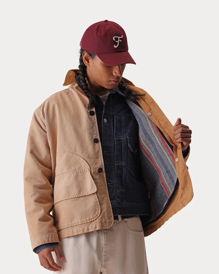 Fortela Cap Cotone Chino Burgundy
