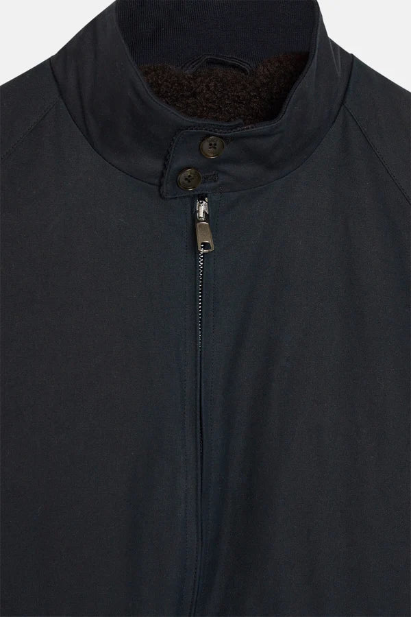 Baracuta Waxed G9 Pocket Dark Navy