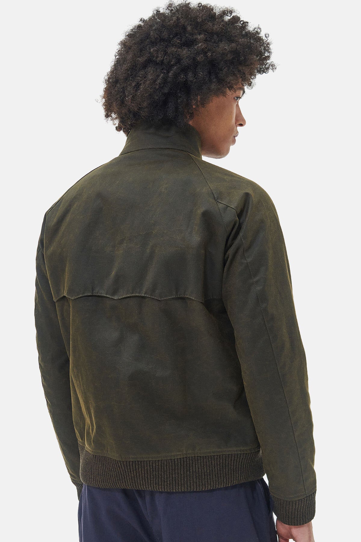 Barbour x Baracuta Porton Wax Jacket Olive