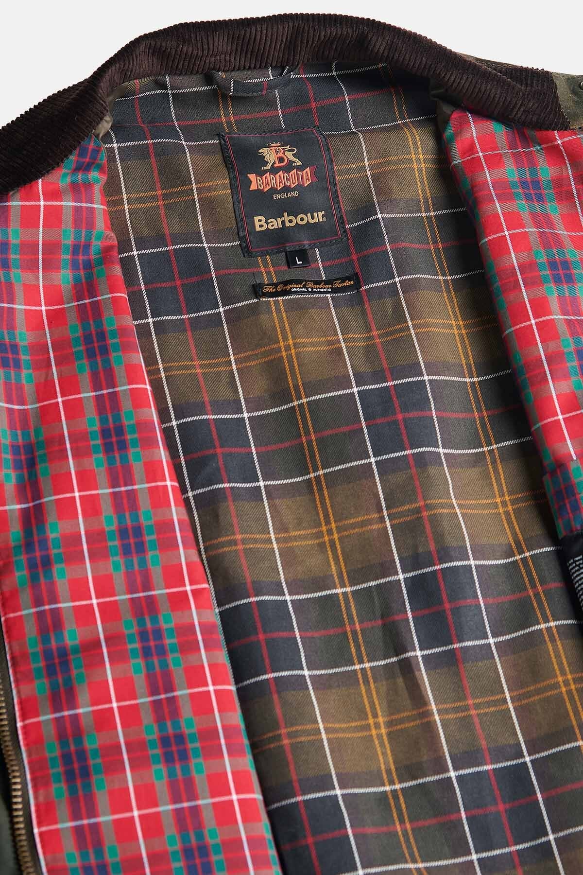 Barbour x Baracuta Porton Wax Jacket Olive