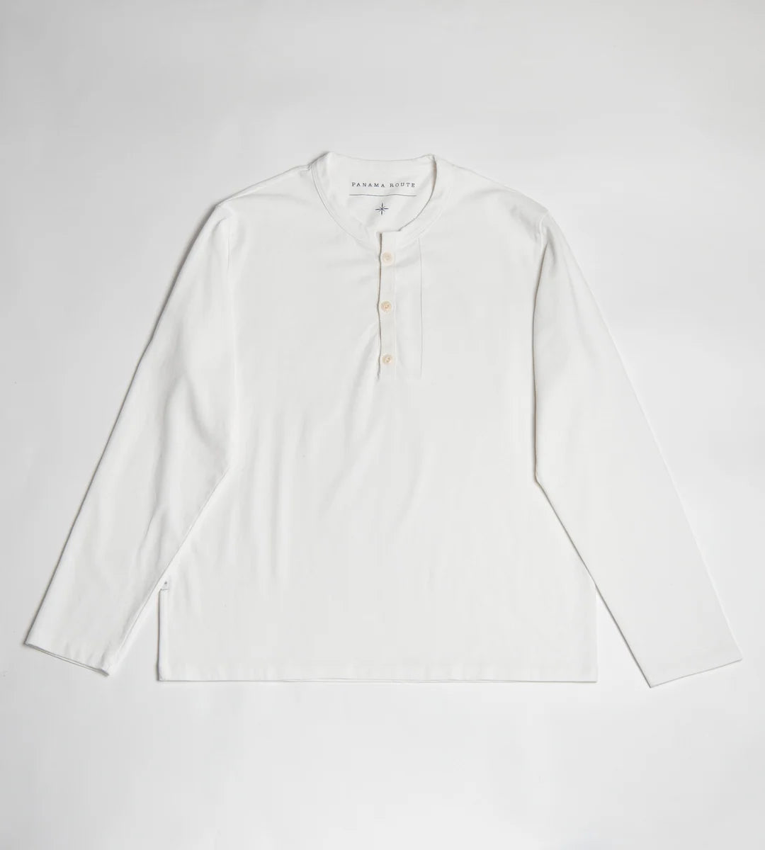 Panama Route T-Shirt Serafino Bud Latte