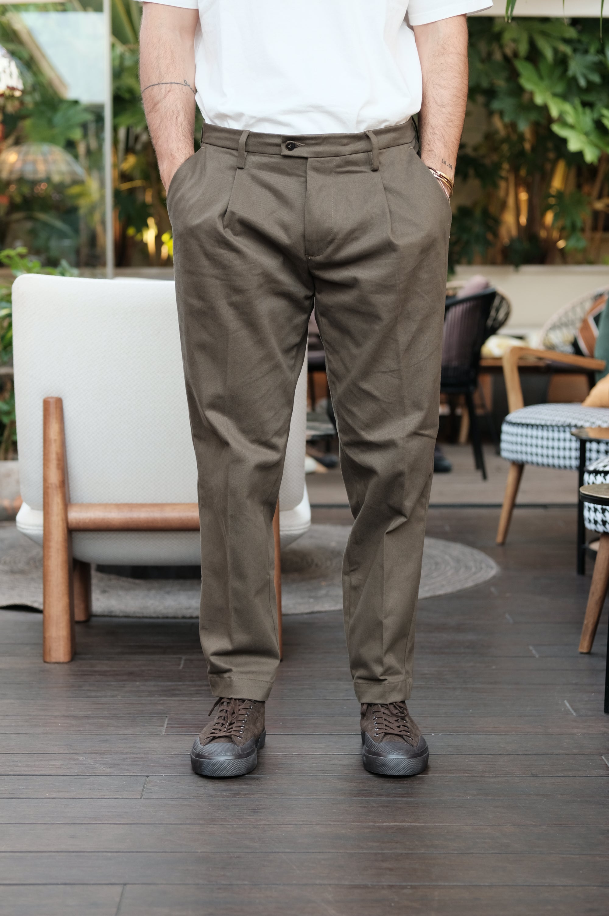Gaffi & Co. Pantalone Dante 7904 Muschio