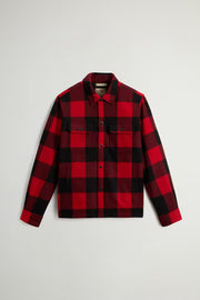 Woolrich Wool Check Alaskan Shirt Red Buffalo