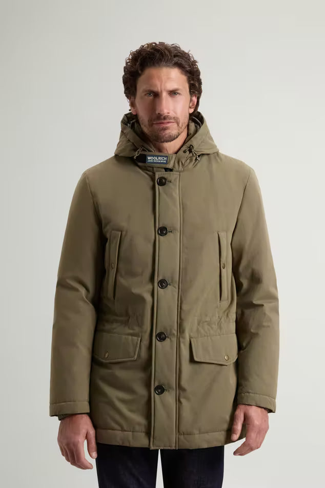 Woolrich Mountain Cloth Parka Dusty Olive