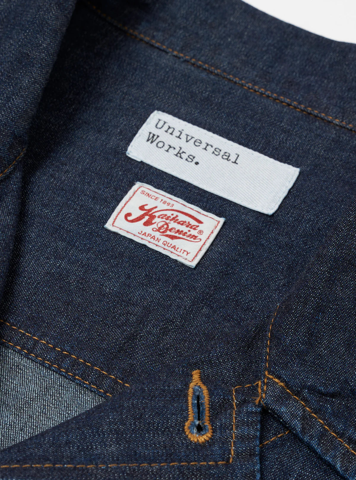 Universal Works Jungle Jacket Kaihara Denim Indigo