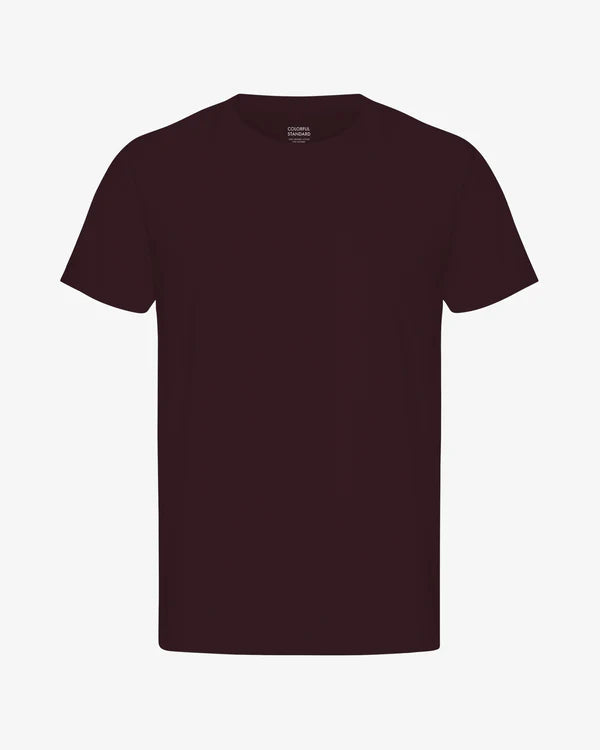 Colorful Standard Classic Tee Oxblood Red