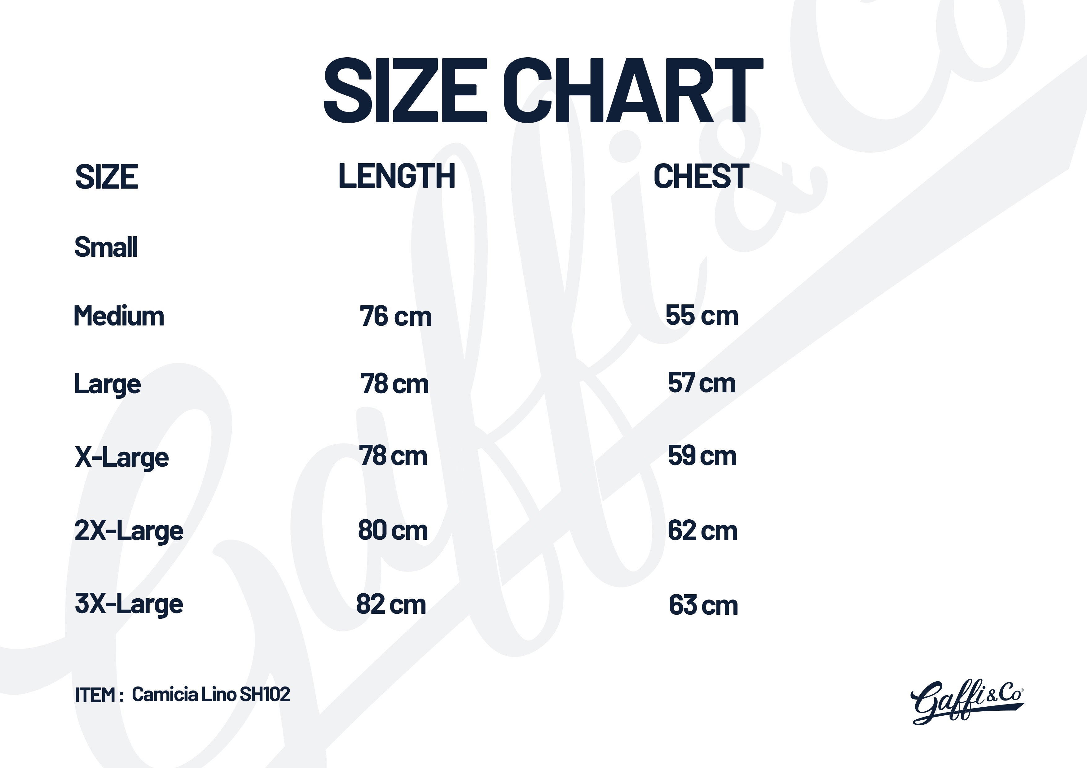 Gaffi & Co. Camicia Lino & Cotone Blu