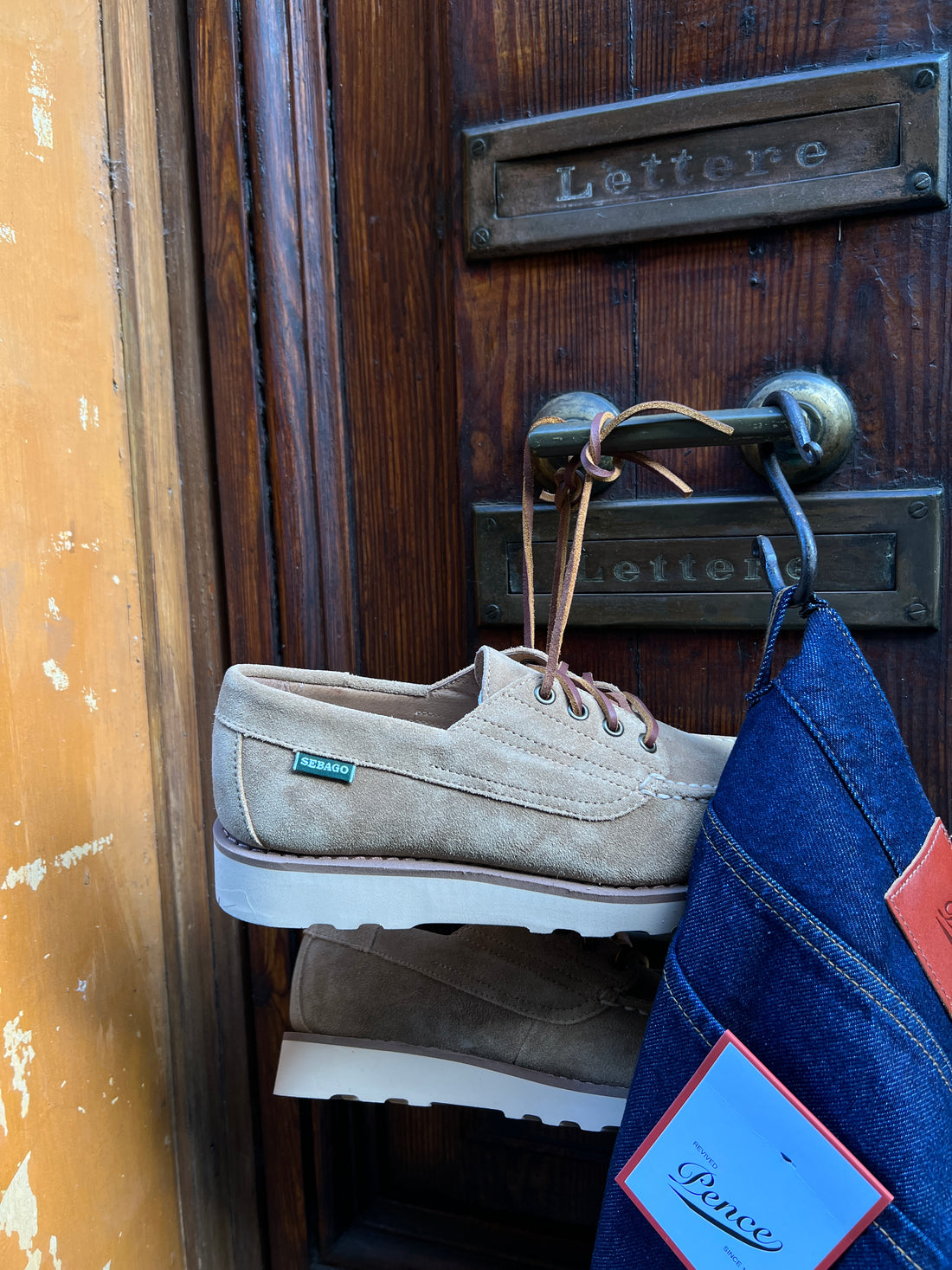 Sebago Askookfield Suede Beige Camel