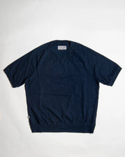 Panama Route Danny Felpa Fiammata Raglan M/C Blu