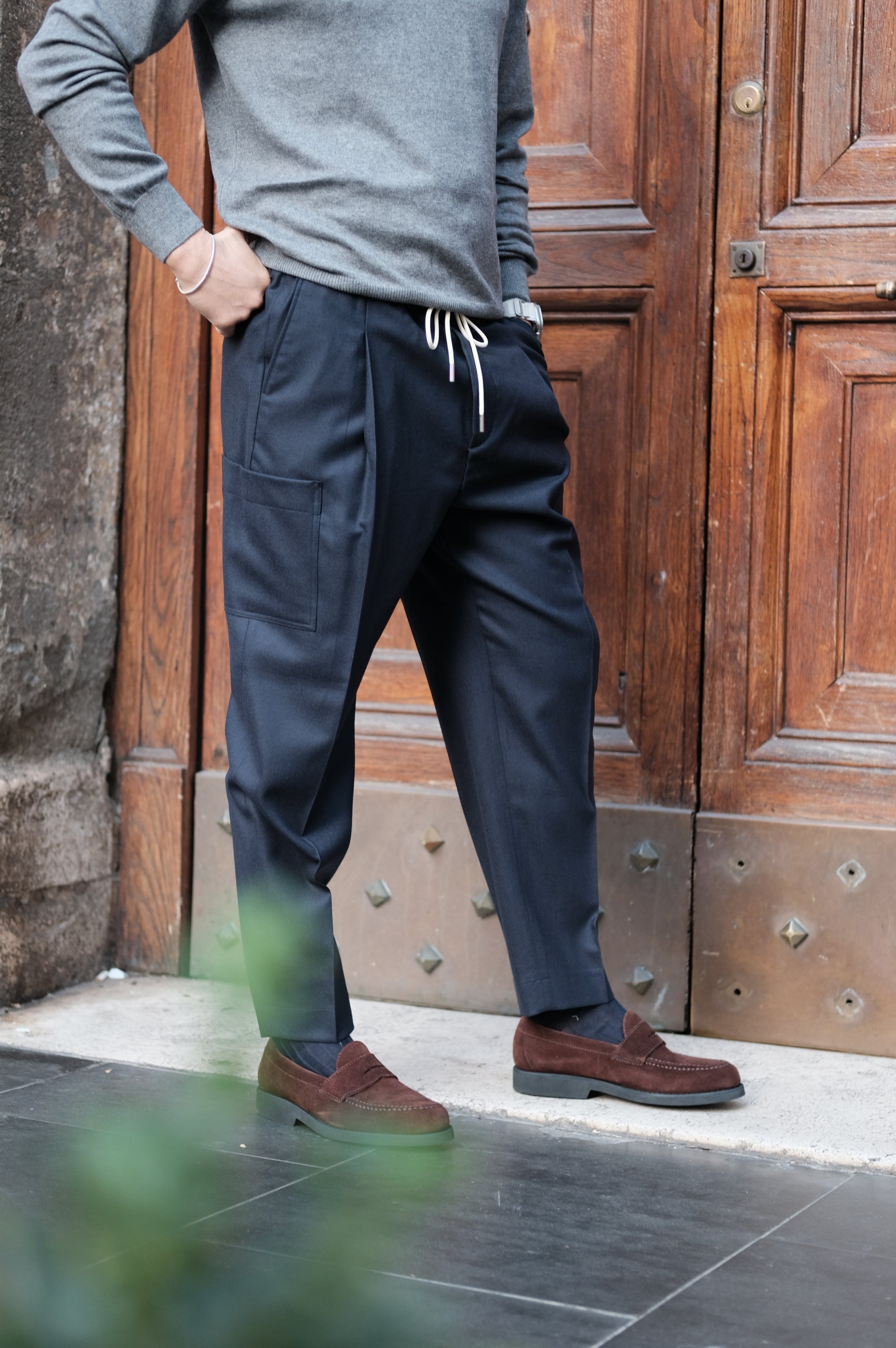 Be Able Noah Wool Navy