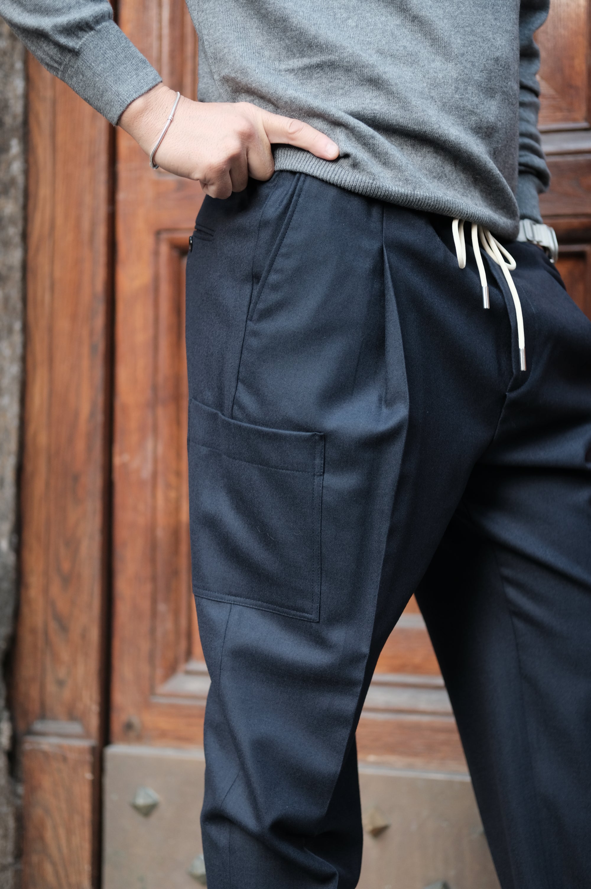 Be Able Noah Wool Navy