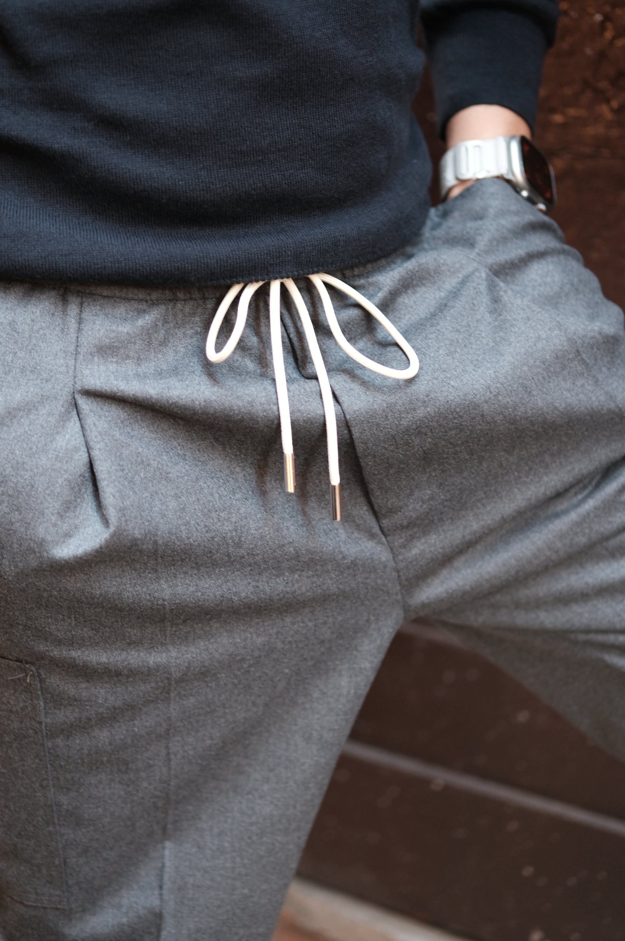 Be Able Noah Wool Grigio Medio