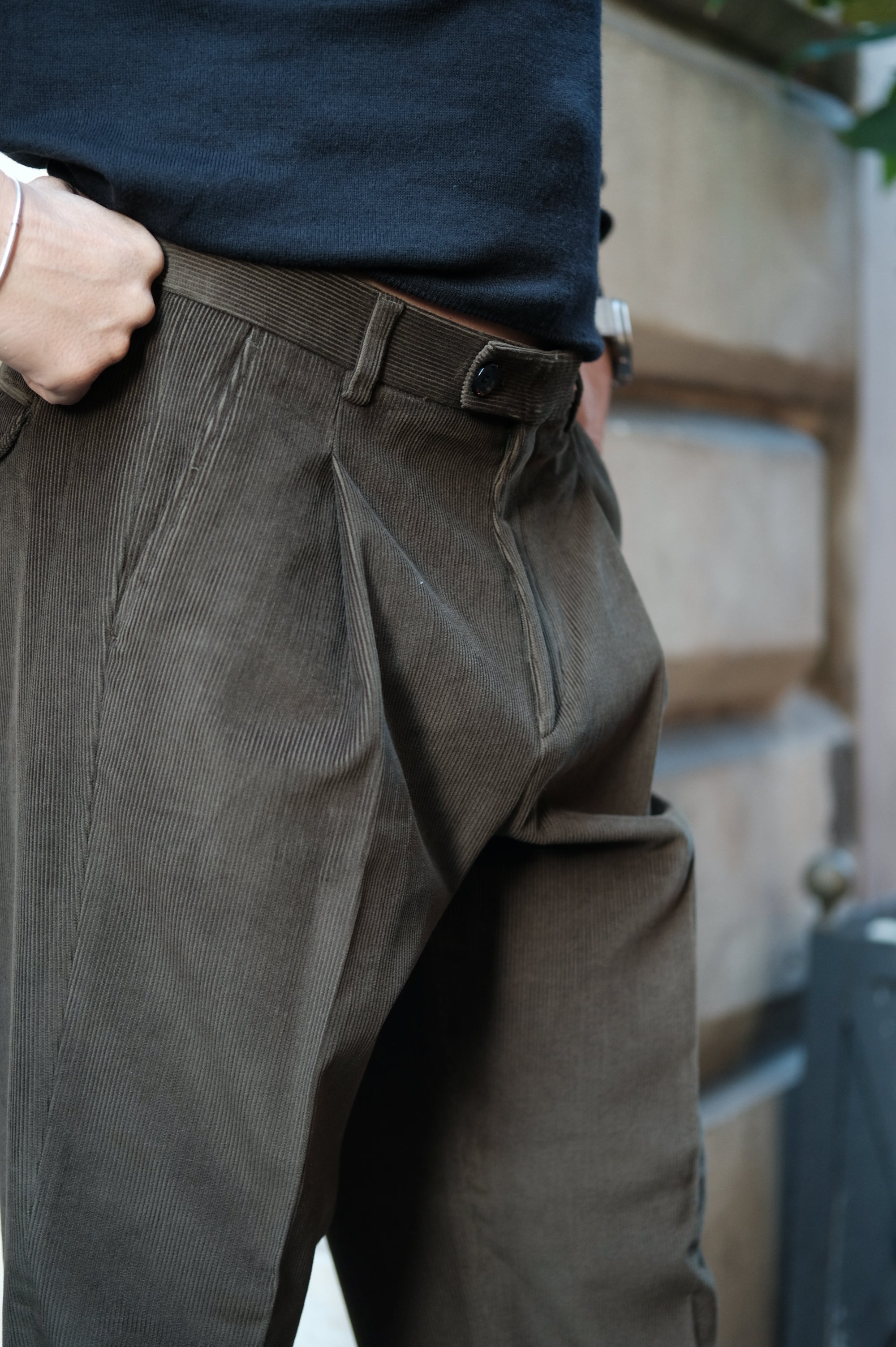 Be Able Pantalone Raul Velluto Palude