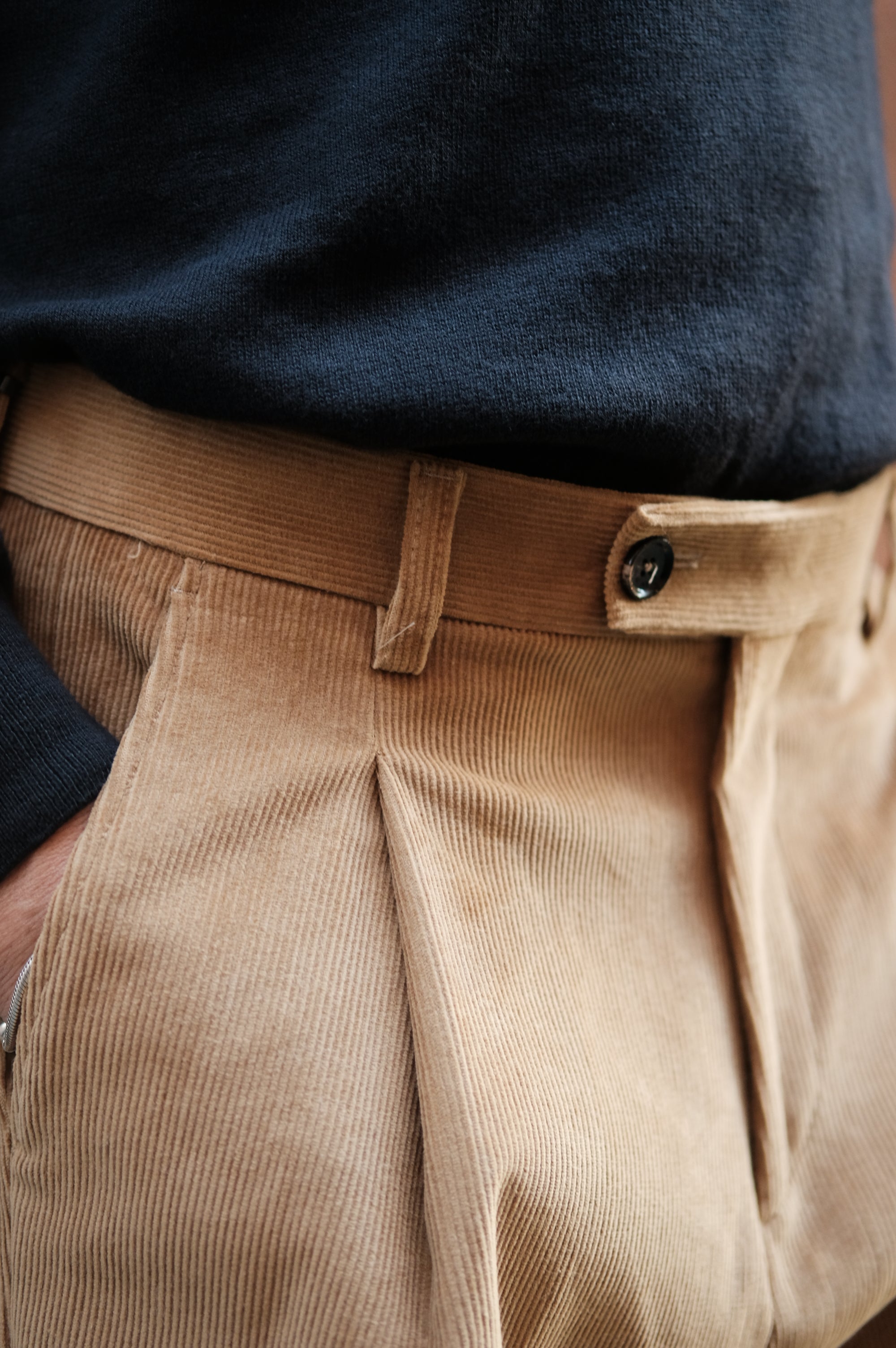 Be Able Pantalone Raul Velluto Deserto