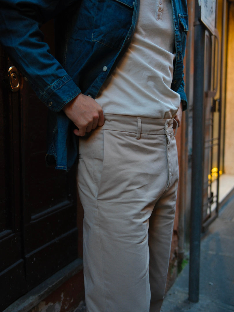 Bonheur Pantalone Over PXT Chiba 1640 Beige
