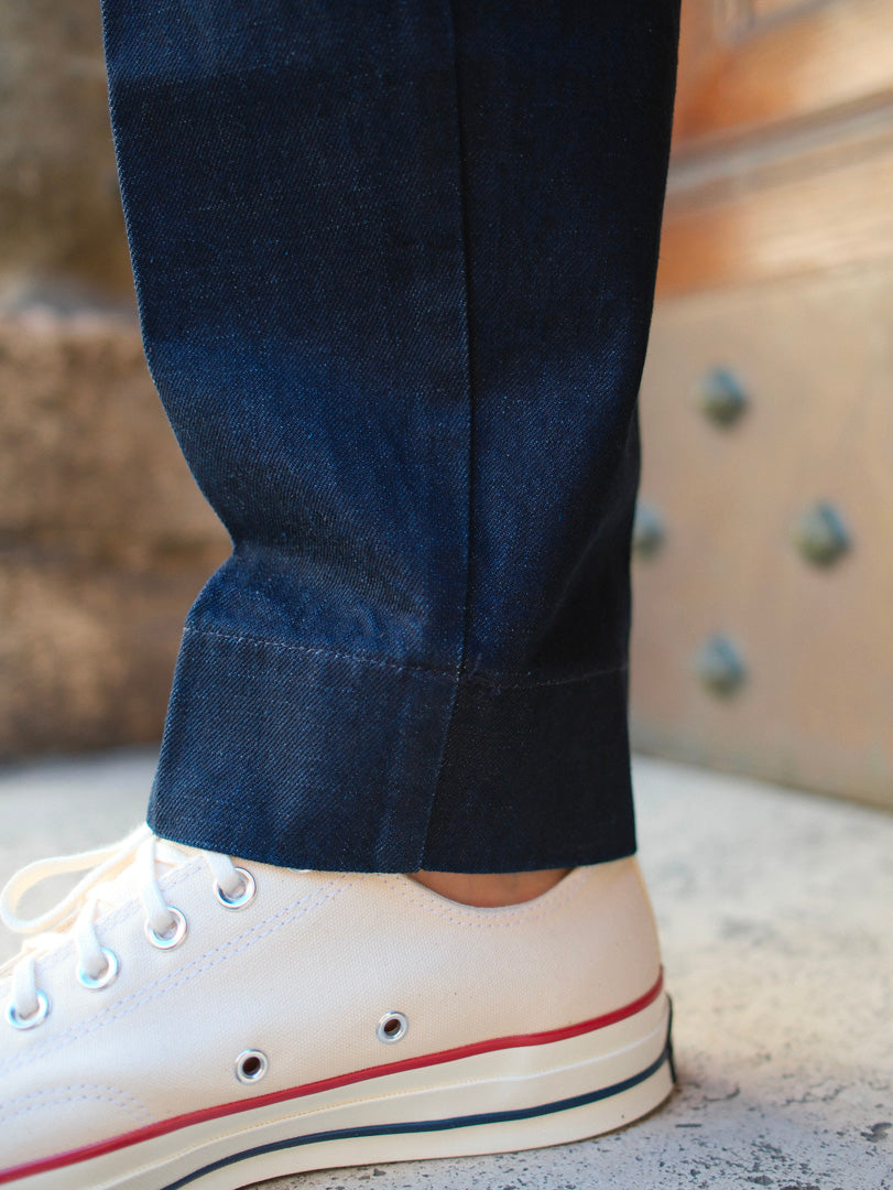 Bonheur Pantalone Over Chiba Wash L.0. Denim