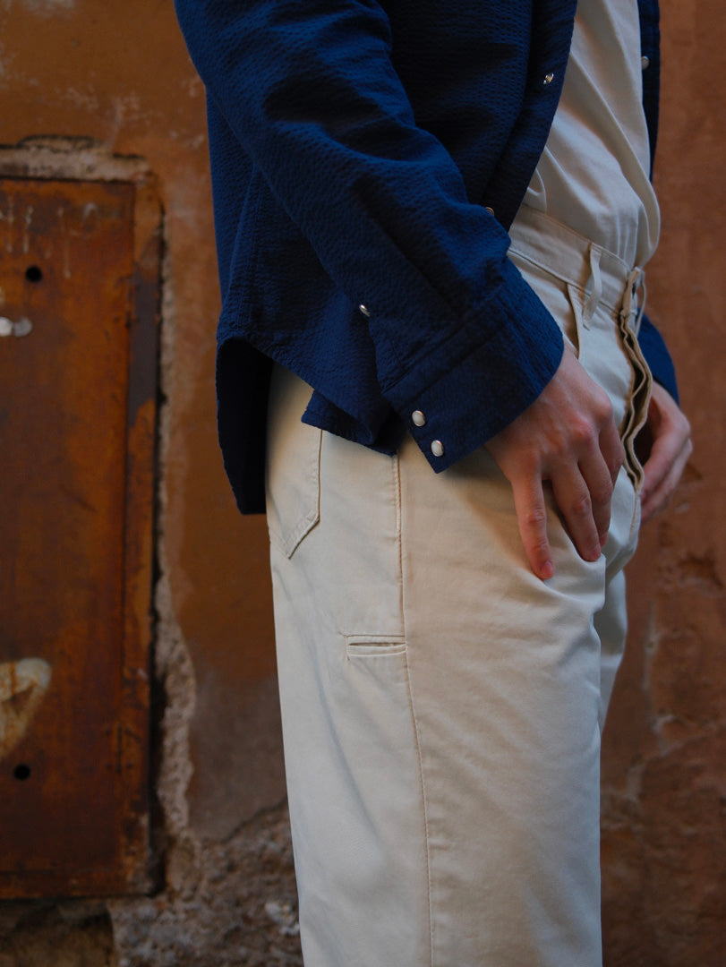Bonheur Pantalone Osaka 1640 Ecru