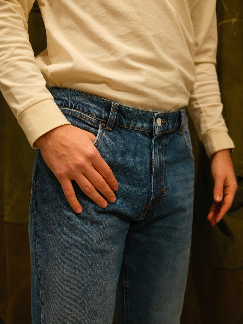 Amish James Recycled Denim Standard