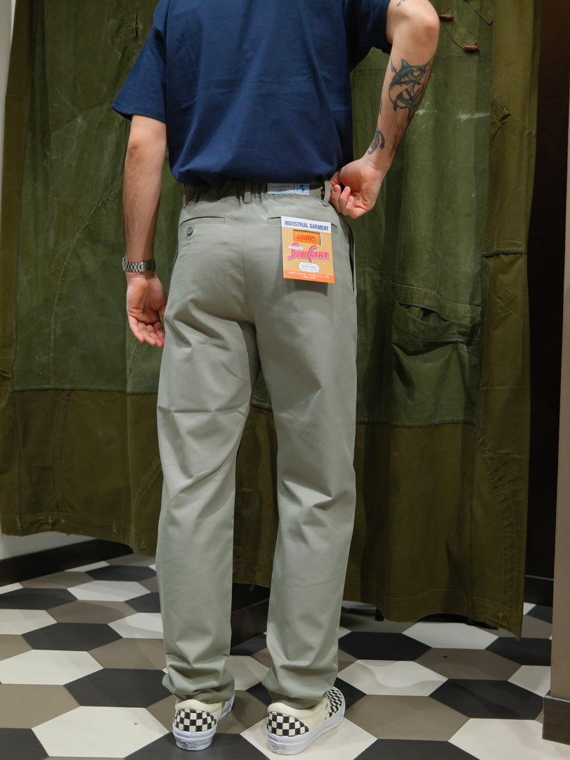 Universal Overall Tuck Tapered Bio Wash Pants SGreen