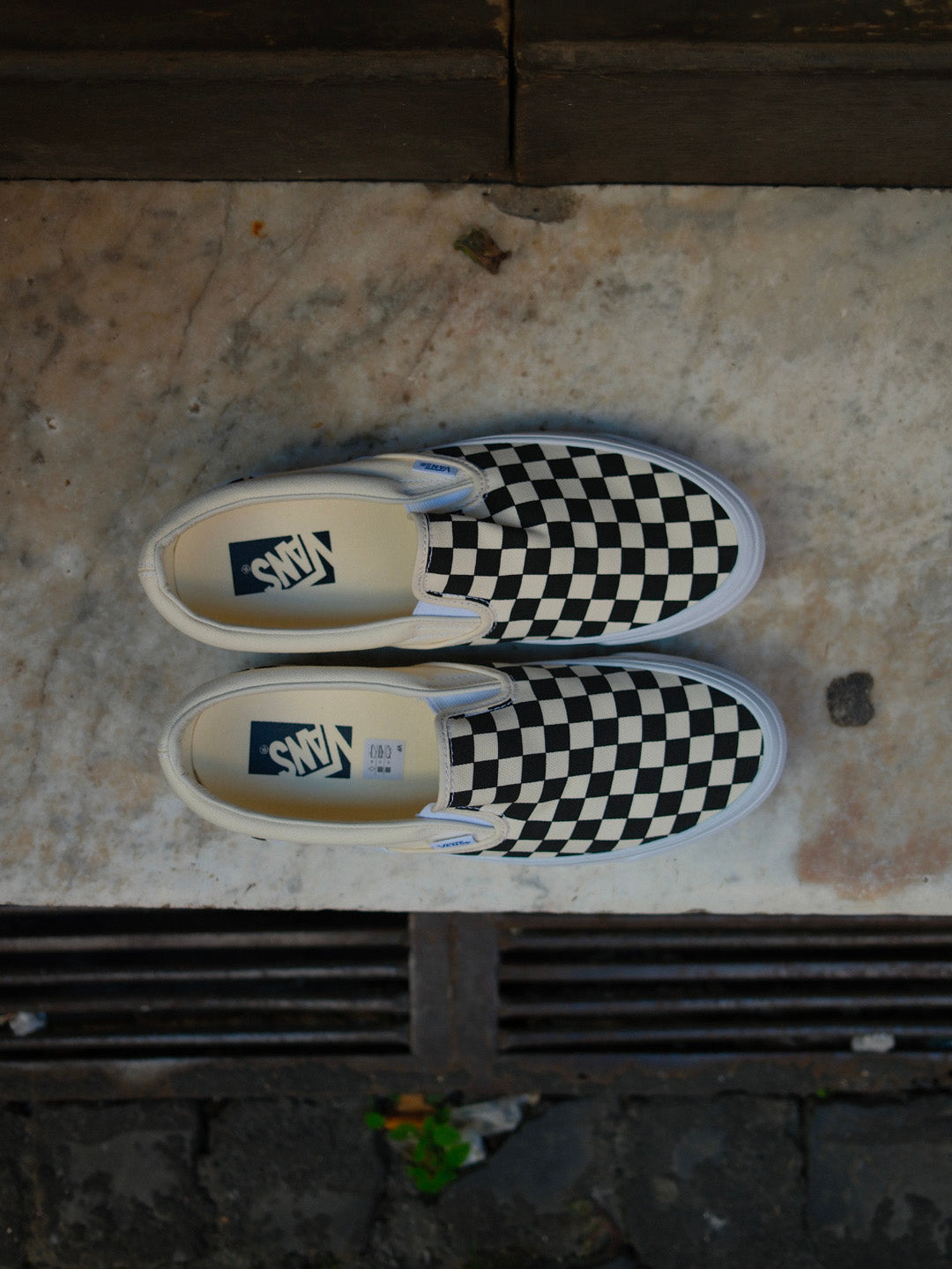 Vans Slip-On Reissue 98 Checkerboard Black/Off
