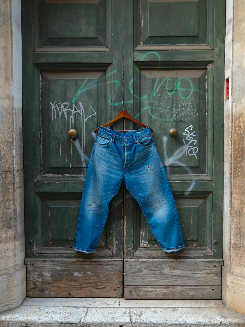 Ordinary Fits Loose Ankle Remake Denim 108USD