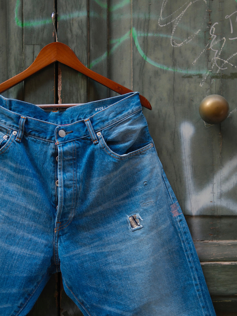 Ordinary Fits Loose Ankle Remake Denim 108USD