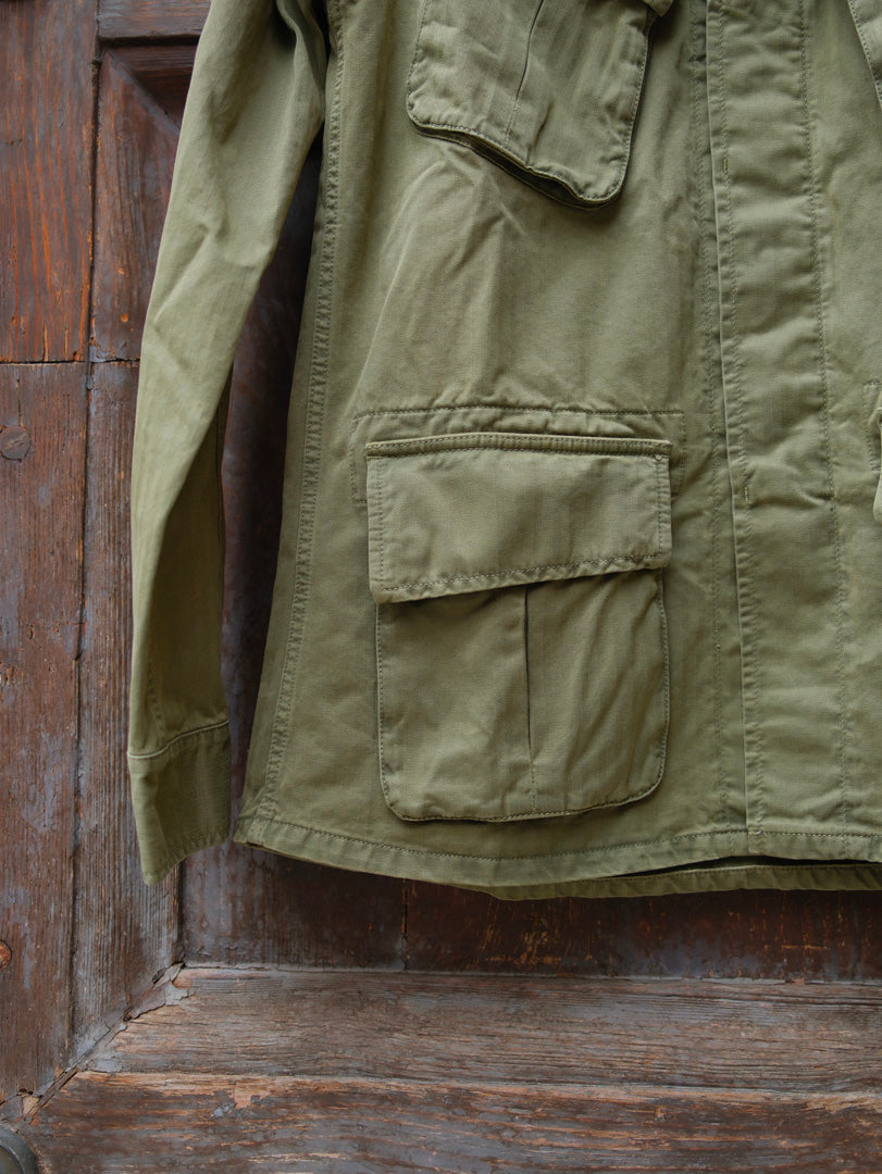 Chesapeake's Jungle Jacket Intrepid HBT Military Green